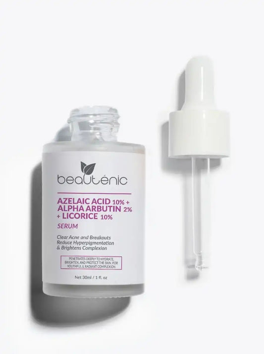 Beautenic - Azelaic Acid 10% + Alpha Arbutin 2% + Licorice 10% Serum