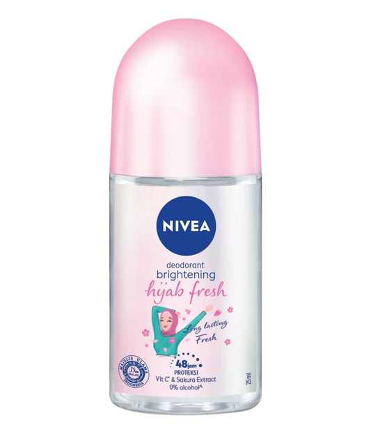 Nivea - Deodorant Roll On Women Bright & Fresh Hijab Fresh - 50Ml