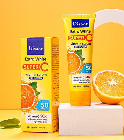 Disaar - Extra White Super C Vitamin Serum Spf 50 - 80ml