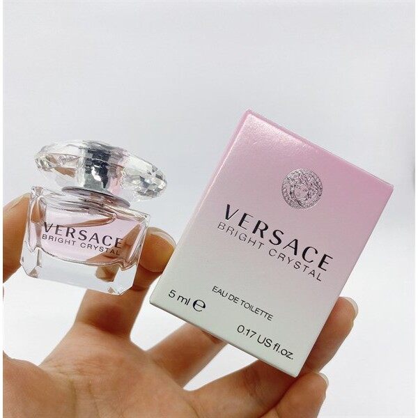  Versace Women's Bright Crystal Mini, 0.17 Fl Oz