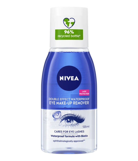 Nivea - Eye Makeup Remover Double Effect Cornflower - 125Ml