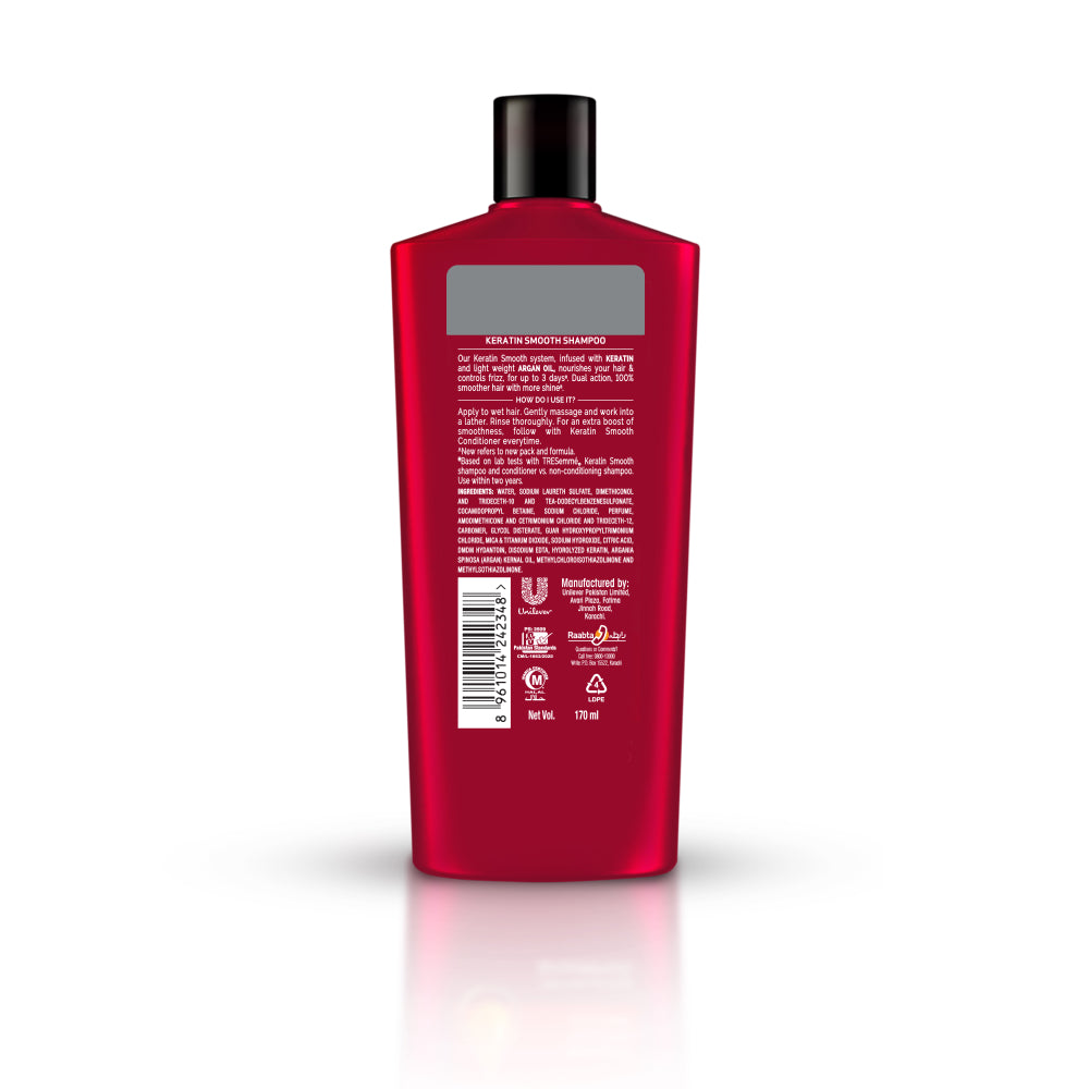Tresemme Shampoo Keratin Smooth & Straight - 650Ml