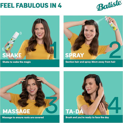 Batiste Dry Shampoo Classic Fresh Original 200Ml