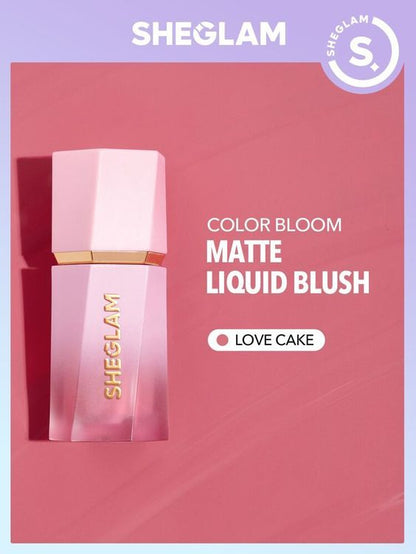 Shein Sheglam Color Bloom Dayglow Liquid Blush - Love Cake