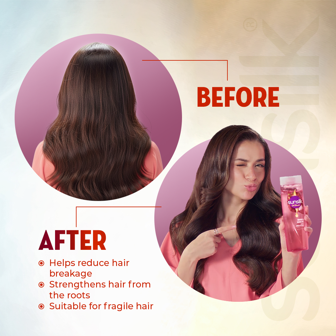 Sunsilk - Shampoo Oil Blends Onion & Jojoba Oil - 205ml
