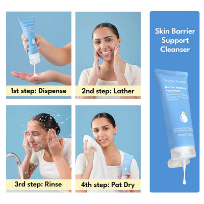 Organic Traveller - Barrier Hydrate Facewash