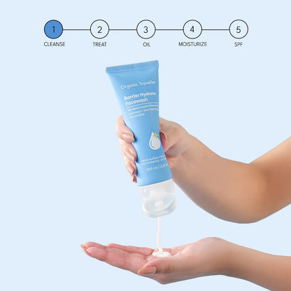 Organic Traveller - Barrier Hydrate Facewash