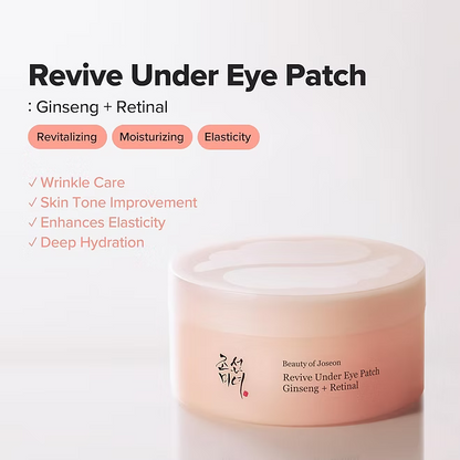 Beauty Of Joseon - Revive Under Eye Patch Ginseng + Retinal - 60 Patches