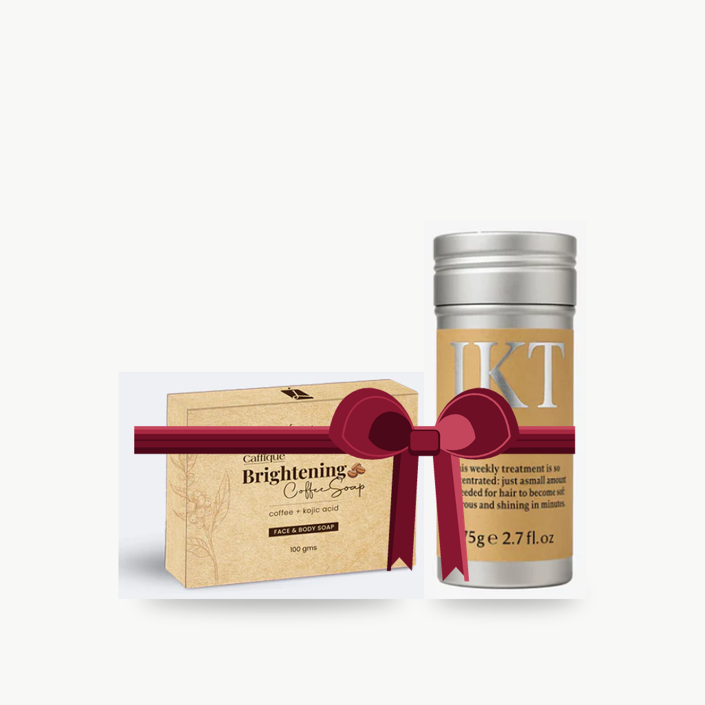 Bundle - Jenpharm Brightening Coffee Soap + IKT Hair Wax Stick