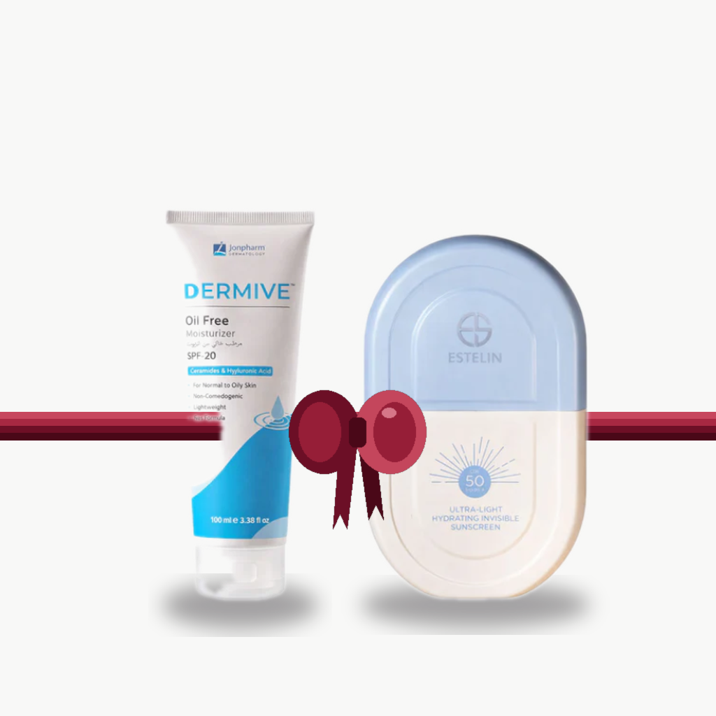 Bundle - Jenpharm Moisturizer Lotion + Estelin Hydrating Invisible Sunscreen Spf 50 Pa+++