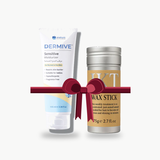 Bundle - Jenpharm Moisturizer Sensitive + IKT Hair Wax Stick