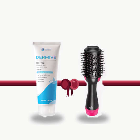 Bundle - Jenpharm Hydrating Lotion + One Step Hot Air Brush