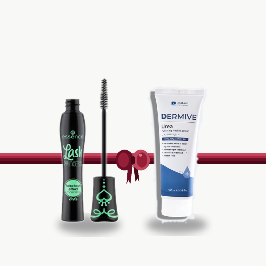 Bundle - Jenpharm Hydrating Healing Lotion + Essence Lash Mascara Green