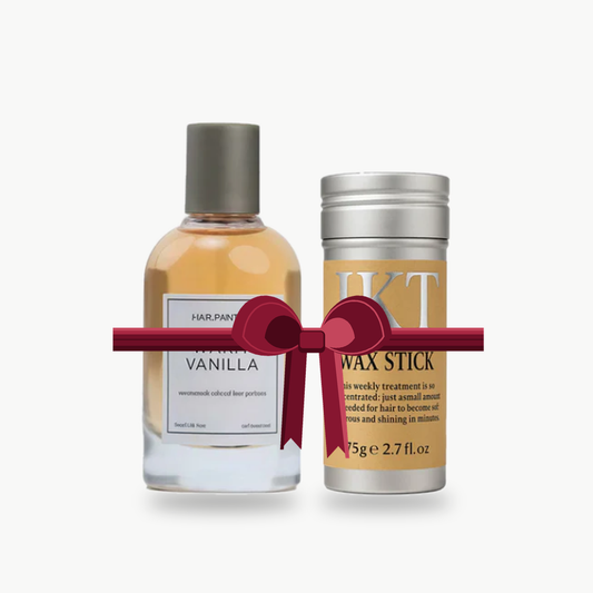 Bundle - Hair Pantry Vanilla Hair Perfume + IKT Hair Wax Stick
