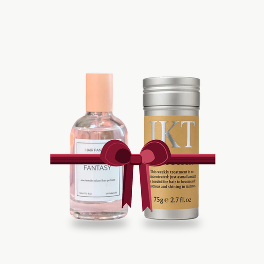 Bundle - Hair Pantry Floral Hair Perfume + IKT Hair Wax Stick