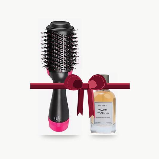 Bundle - Hair Pantry Vanilla Hair Perfume + One Step Hot Air Brush