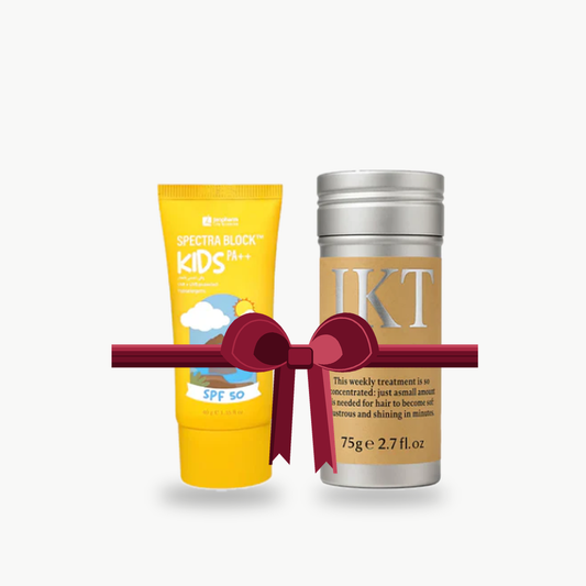 Bundle - Jenpharm Block Kids SPF50 PA++ + IKT Hair Wax Stick