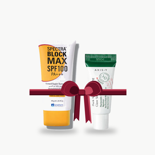 Bundle - Jenpharm Tinted Sunblock Cream + Axis-Y Serum 5Ml