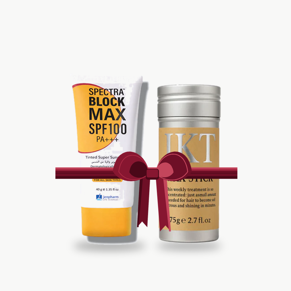 Bundle - Jenpharm Tinted Sunblock Cream + IKT Hair Wax Stick
