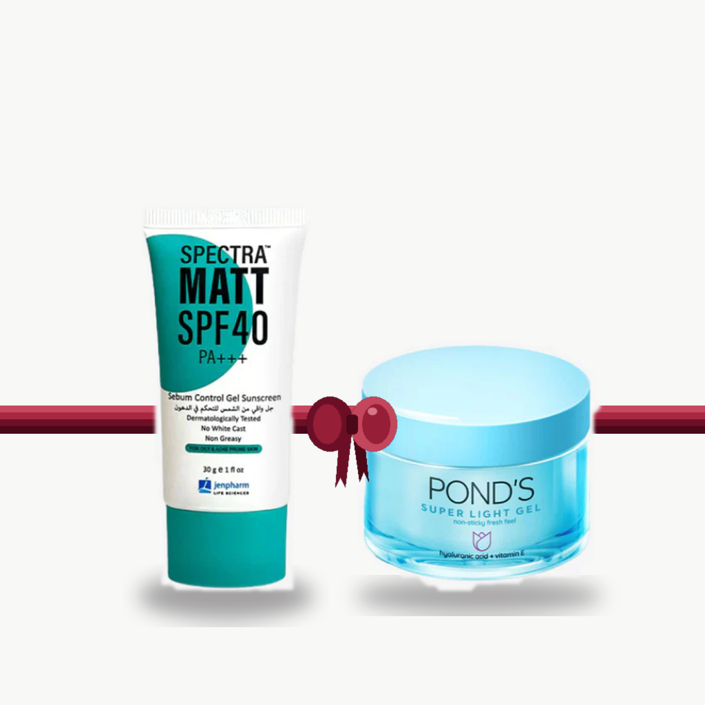 Bundle - Jenpharm Sebum Control Sunblock Spf40 + POND's Super Light Gel