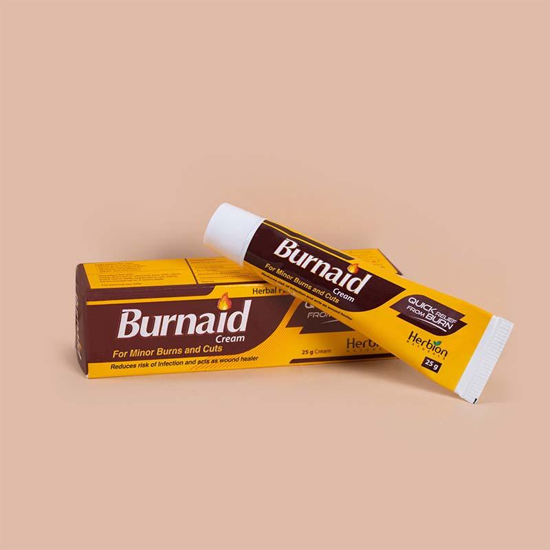 Herbion Naturals - Burnaid Cream - 25g