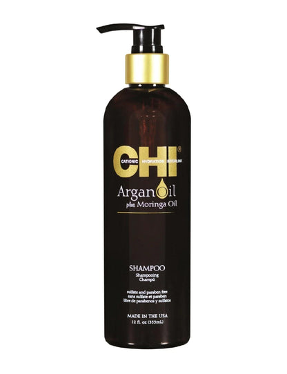 CHI - Argan Oil With Moringa Oil Blend Shampoo 340Ml