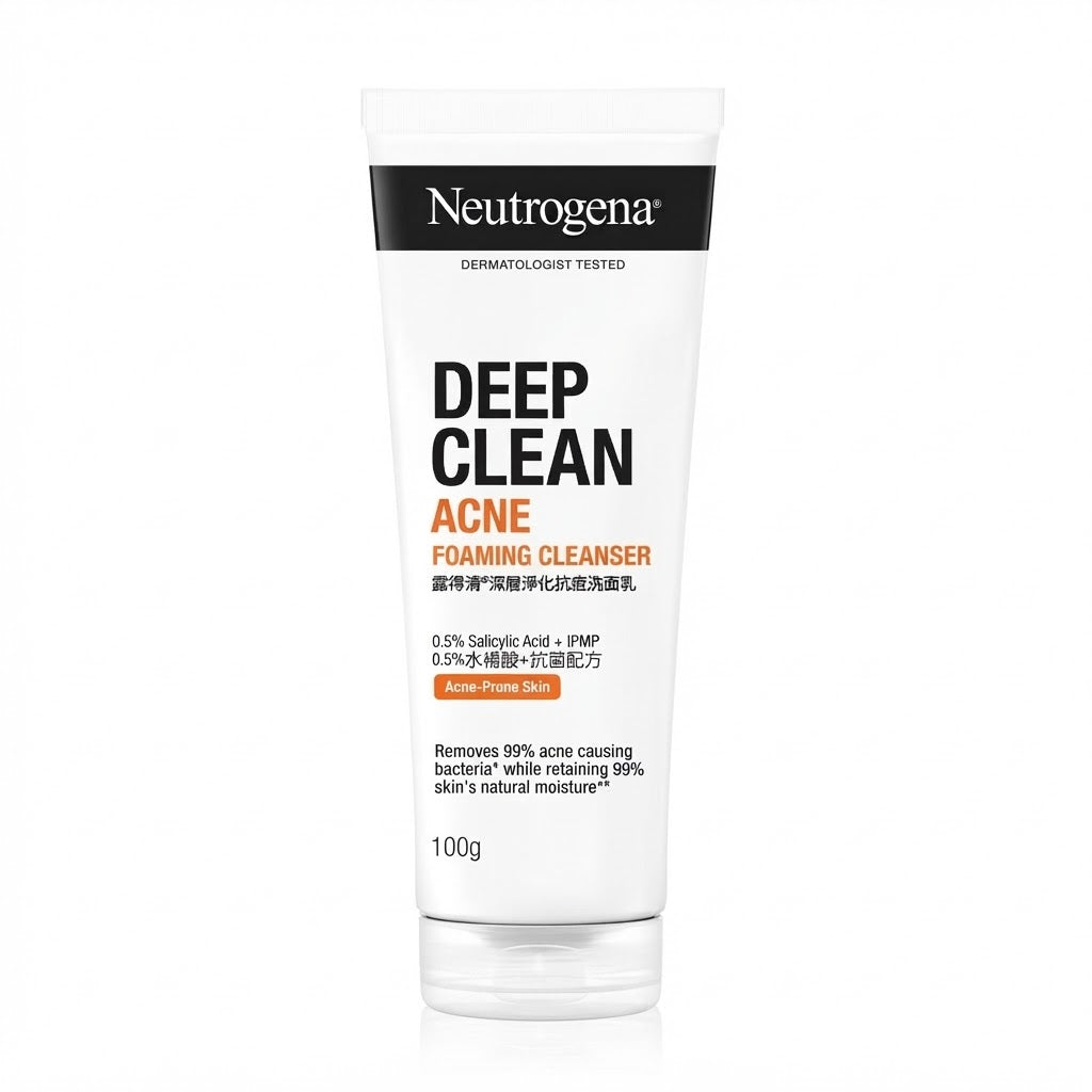 Neutrogena - Deep Clean Acne Foaming Cleanser - 100g