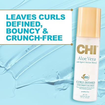 CHI - Aloe Vera With Agave Nectar Blend Moisturizing Curl Cream 148Ml