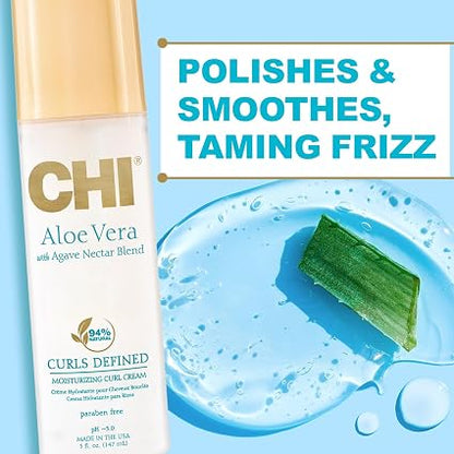 CHI - Aloe Vera With Agave Nectar Blend Moisturizing Curl Cream 148Ml