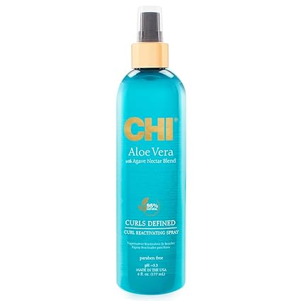 CHI - Aloe Vera With Agave Nectar Blend Curl Reactivating Spray 177Ml