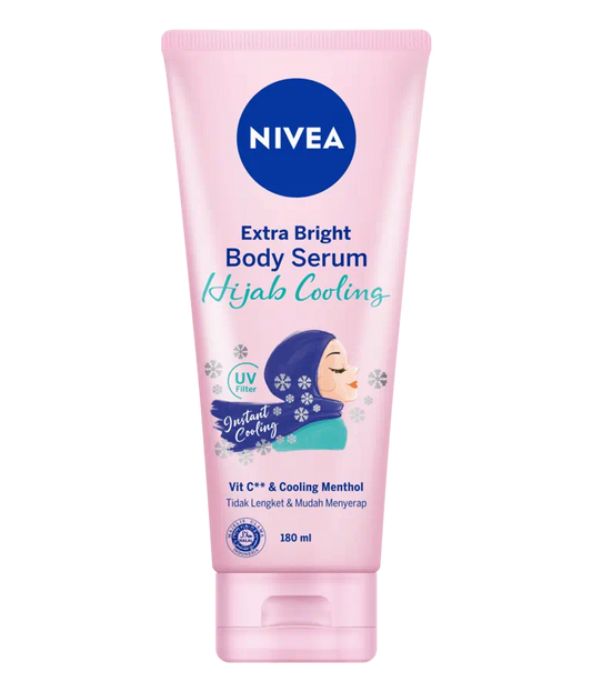 Nivea - Body Serum Extra Bright Hijab Cooling - 180Ml