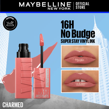 Maybelline's Superstay Vinyl Ink, 16-Hour No-Budge Liquid Lipcolor