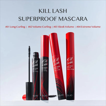 Clio - Kill Lash Superproof Mascara Long Curling 01