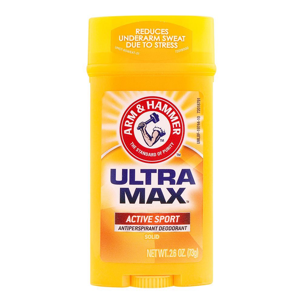 Arm & Hammer Ultra Max Deodorant- Active Sport