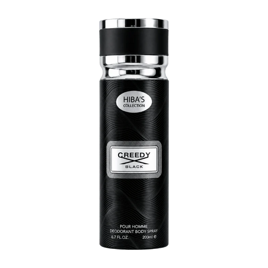 Hiba's Collection - Creedy Black Body Spray - 200ml