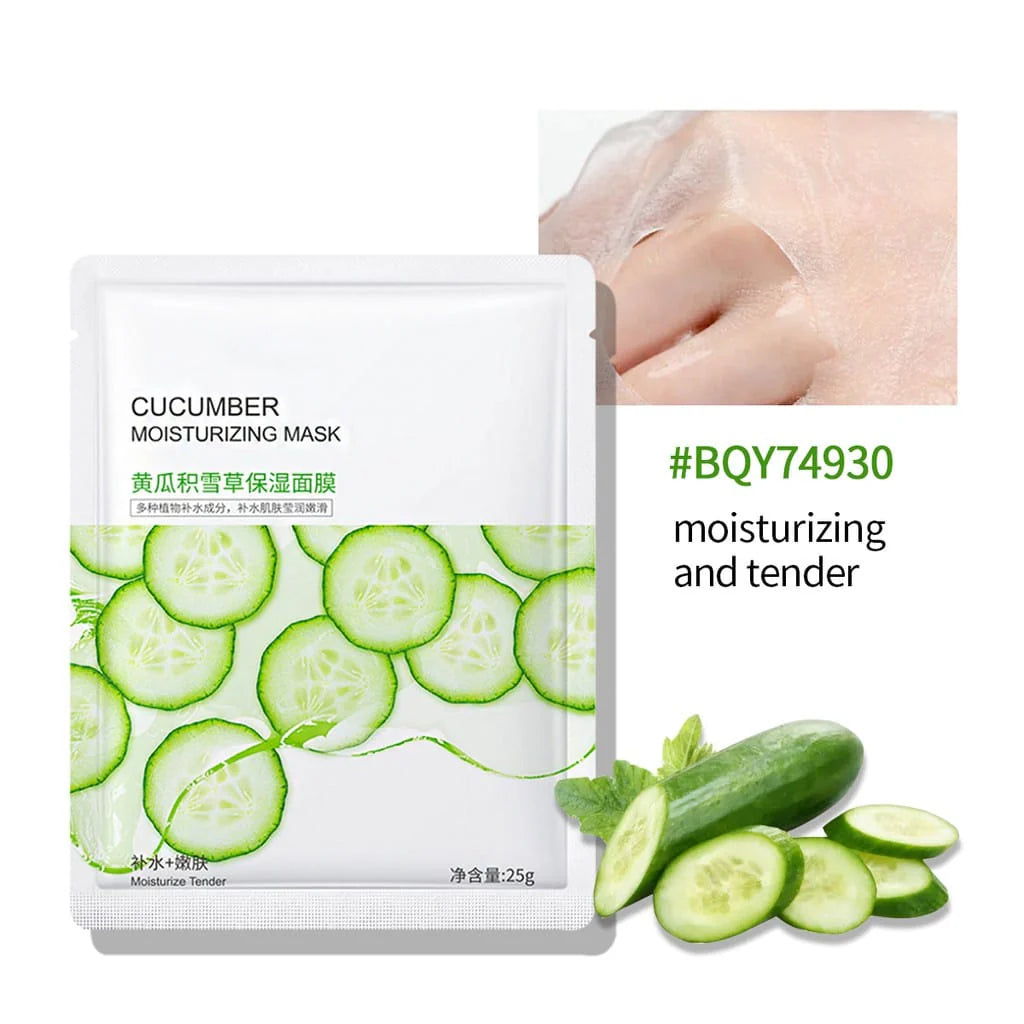 Bioaqua Cucumber Facial Mask - 1 PC