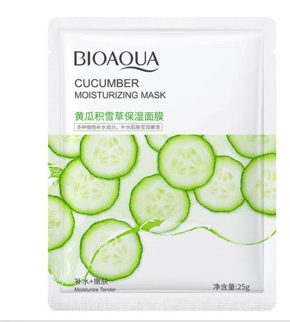 Bioaqua Cucumber Facial Mask - 1 PC