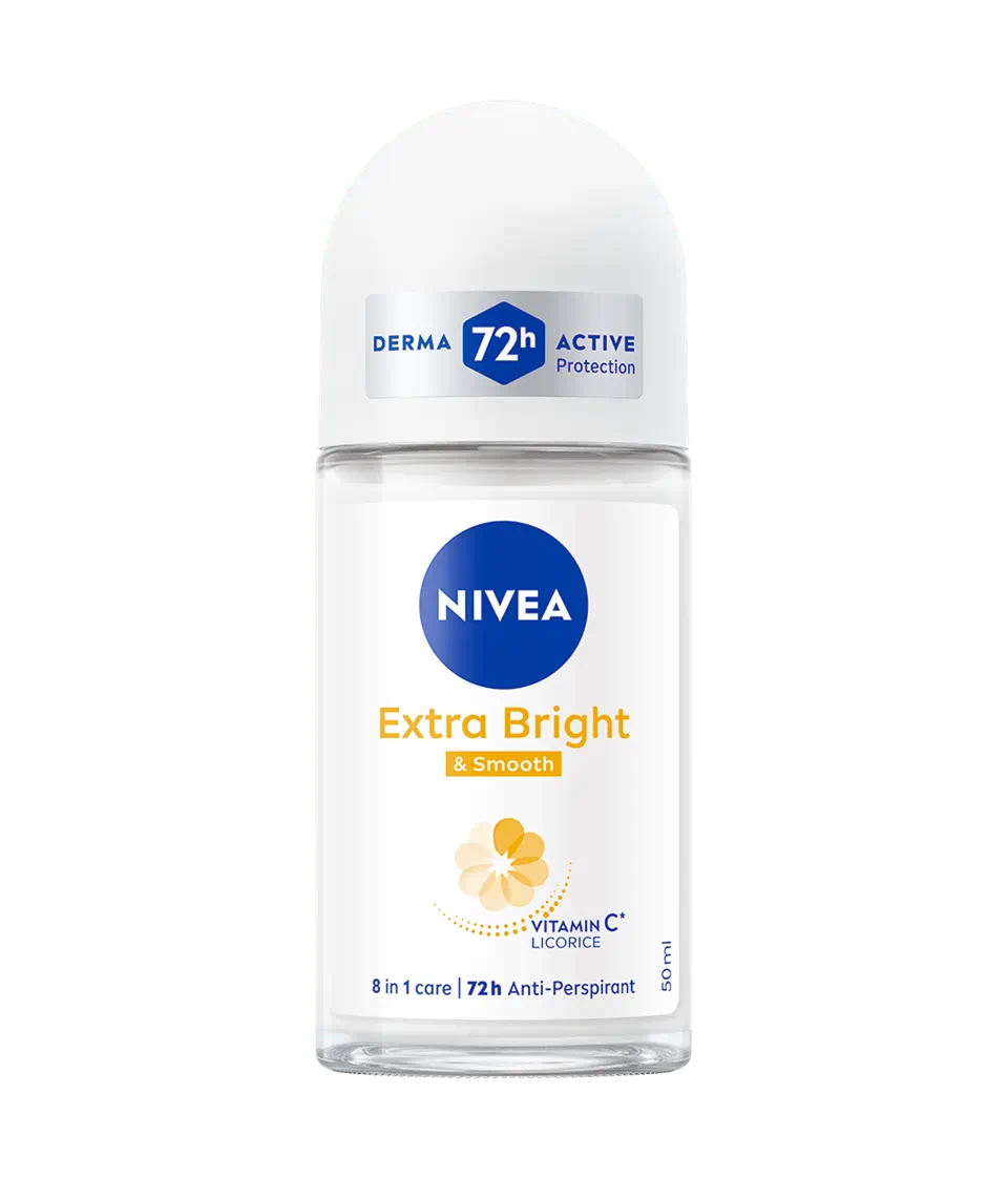 Nivea - Deodorant Roll On Women Extra Bright Happy Shave
