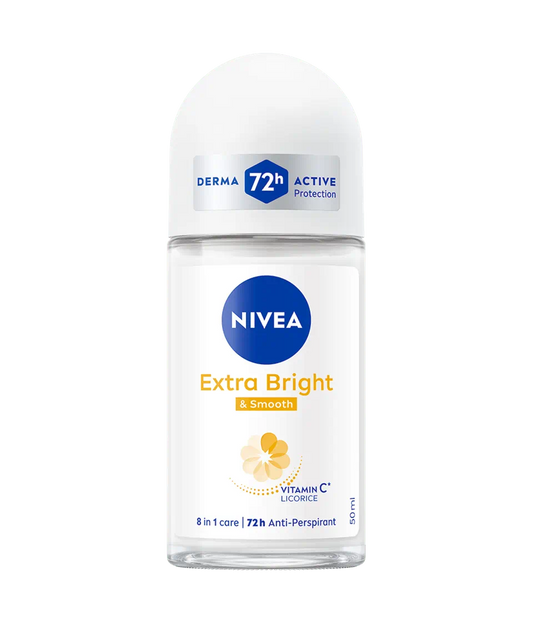 Nivea - Deodorant Roll On Women Extra Bright Happy Shave