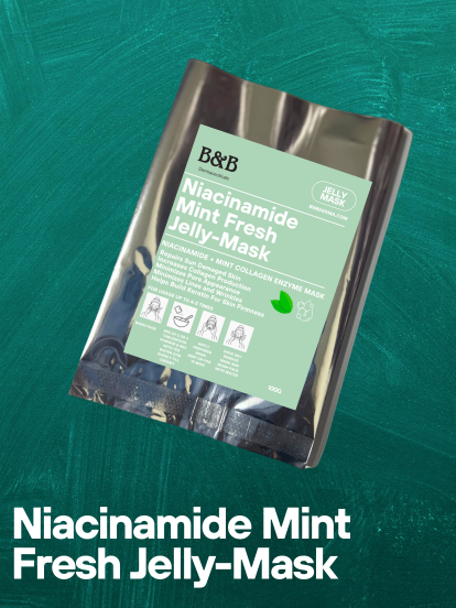 B&B Derma - Niacinamide Mint Fresh Jelly-Mask