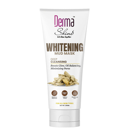 Derma Shine Deep Cleansing Whitening Mud Mask 200ml