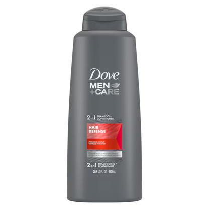 Dove - Men + Care Usa 2 In1 Sham + Cond Hair Defense 12Oz/355Ml