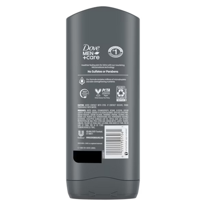 Dove - Men + Care Body & Face Wash Usa Blue Eucalyptus+Birch 13.5Oz/400Ml