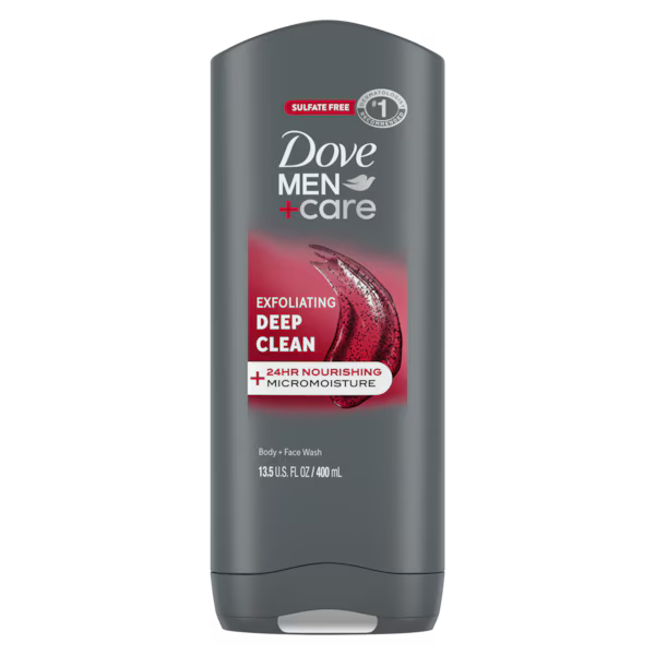 Dove - Men + Care Body & Face Wash Usa Deep Clean 13.5Oz/400Ml
