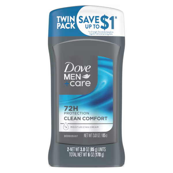 Dove - Deodorant Stick A/P Men+Care Clean Comfort 3Oz/85G