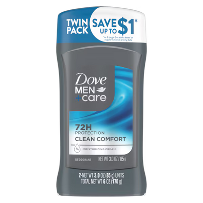 Dove - Deodorant Stick A/P Men+Care Clean Comfort 3Oz/85G