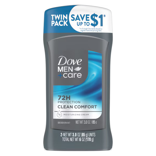 Dove - Deodorant Stick A/P Men+Care Clean Comfort 3Oz/85G