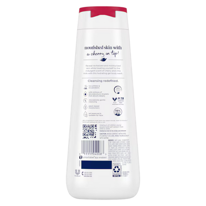 Dove - Body Wash Usa Revitalize Cherry & Chia Milk 20Oz/591Ml