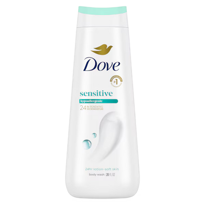 Dove - Body Wash Usa Sensitive Hypoallergenic 20Oz/591Ml
