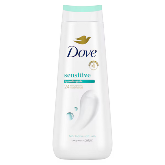 Dove - Body Wash Usa Sensitive Hypoallergenic 20Oz/591Ml